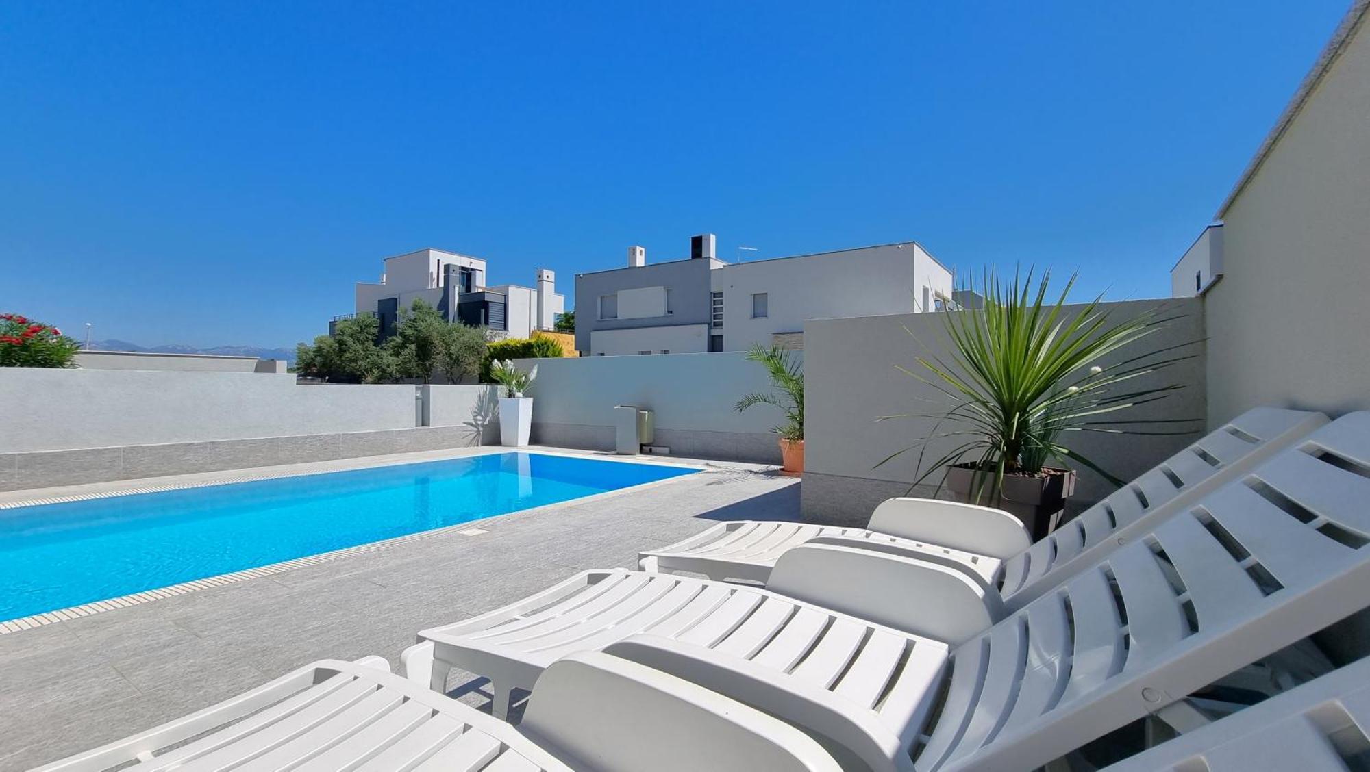 Apartments Le Mare - Pool, Sandstrand, Meerblick, W-Lan, Grill 프리블라카 외부 사진